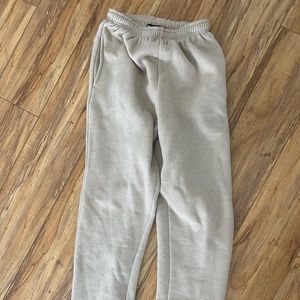 Pretty little thing beige sweatpants